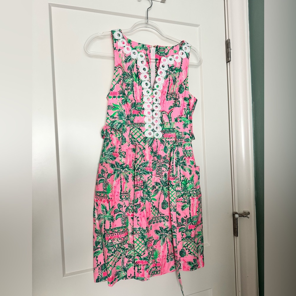 Lilly Pulitzer Womens Classic Shift Dress in Mandevilla